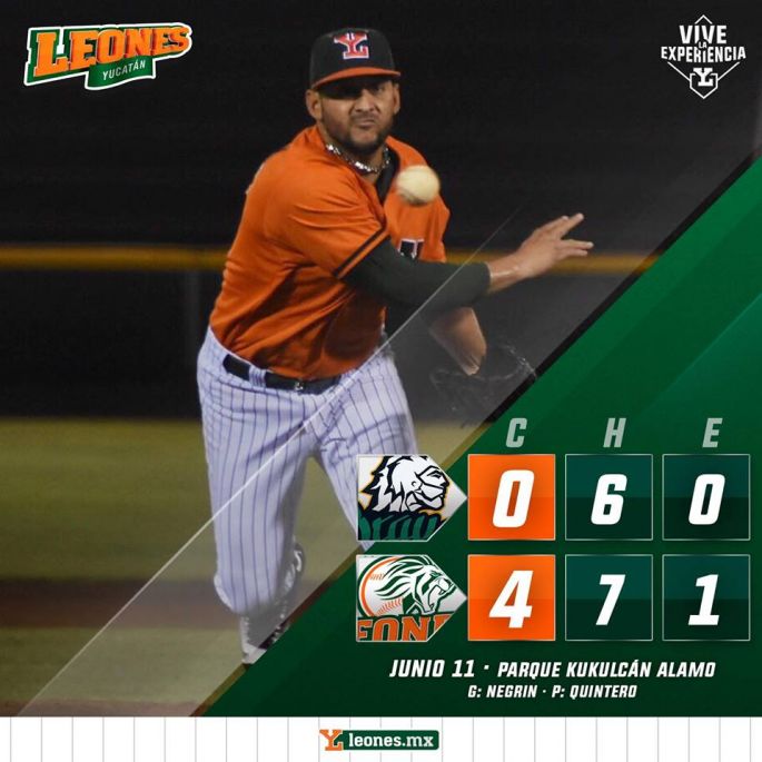 Barrida a los Bravos de León, Leones gana el ultimo de la serie 4-0.
