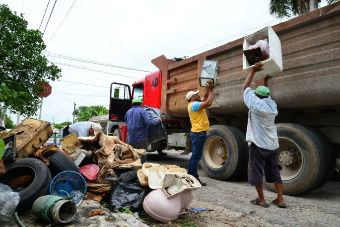 En marcha, segundo operativo masivo de descacharrización en Mérida.