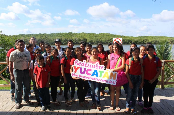 Estudiantes de Kanasín visitan El Corchito