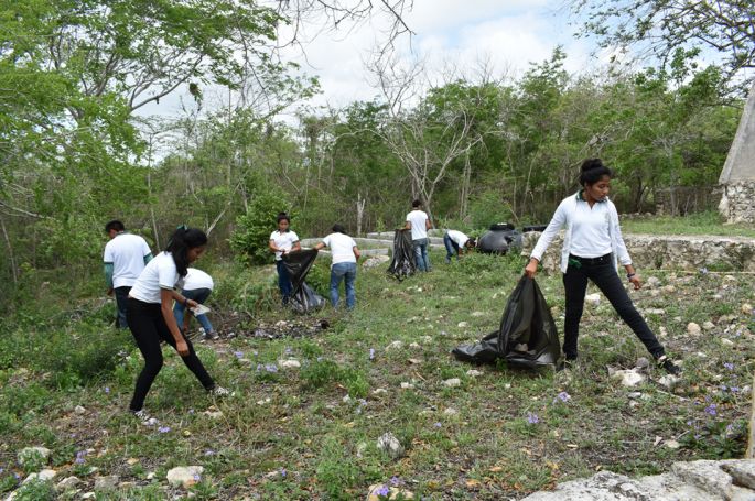 Saneamiento y reforestación en Reserva Estatal "Lagunas de Yalahau"  