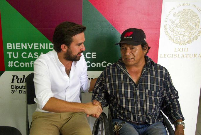 Confían en Pablo Gamboa para la creación del Instituto de Inclusión para Personas con Alguna Discapacidad
