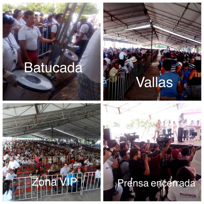 Parece evento del PRI pero es de Morena.