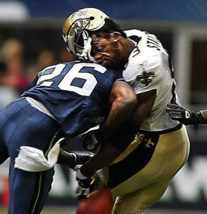 Signos de enfermedad cerebral en el 99 por ciento de los ex jugadores de la NFL estudiados.