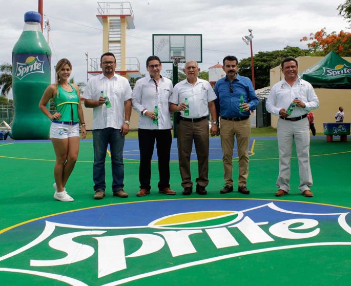 Nueva imagen  en las canchas de básquetbol del “Salvador Alvarado”
