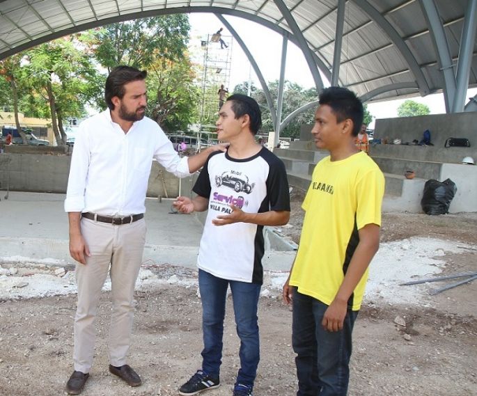 Después de 46 años, con gestiones de Pablo Gamboa se renueva la tradicional Unidad Villa Palmira.