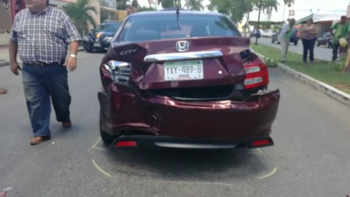Dos lesionados en accidente en Francisco de Montejo
