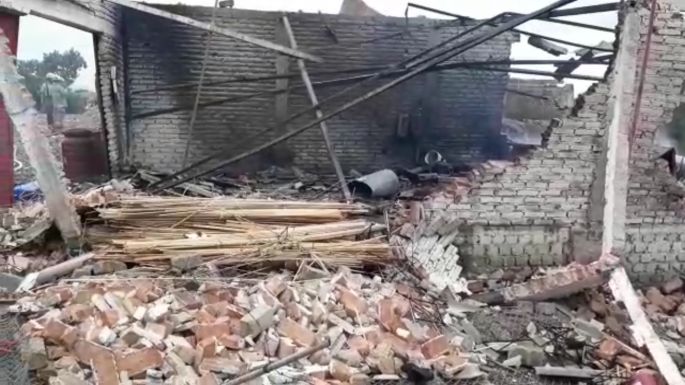 Explota polvorín en Zapopan.