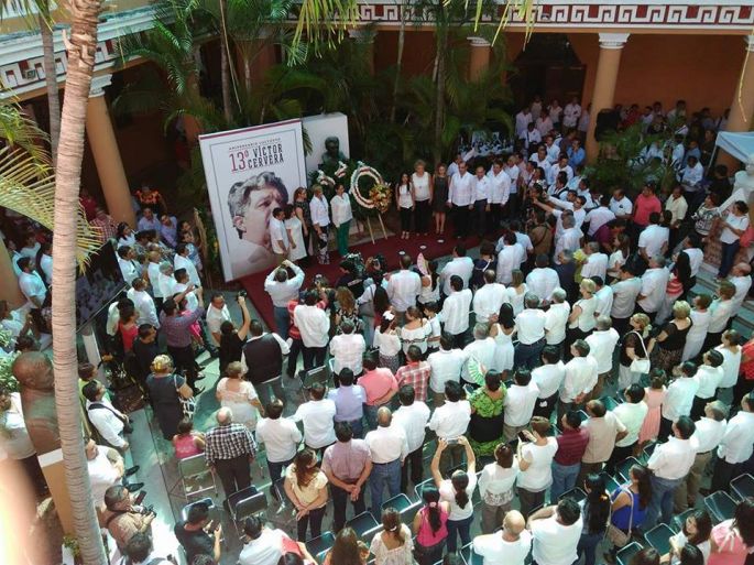 Conmemoran décimo tercer aniversario del fallecimiento de Cervera Pacheco.