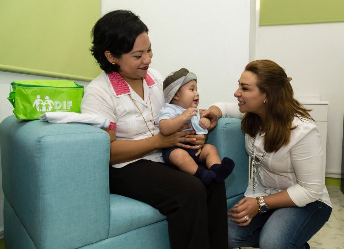 Aseguran derechos de trabajadoras de la Prodemefa y de sus bebés.