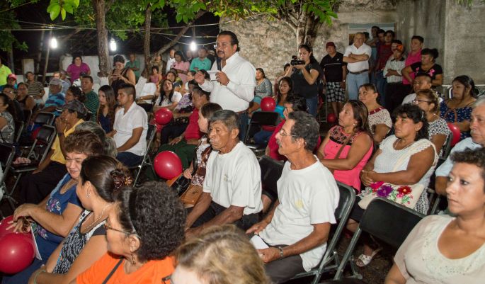 El PRI convoca a los militantes de Dzilám González a defender el buen rumbo de Yucatán.