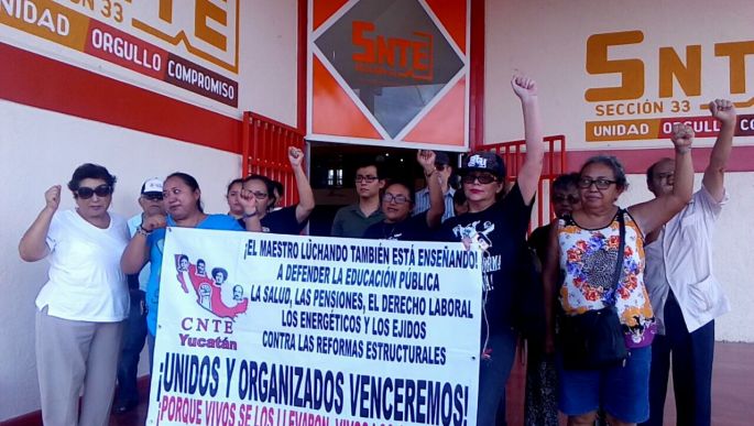Charros del SNTE luchen por sus agremiados y por la educación: CNTE.