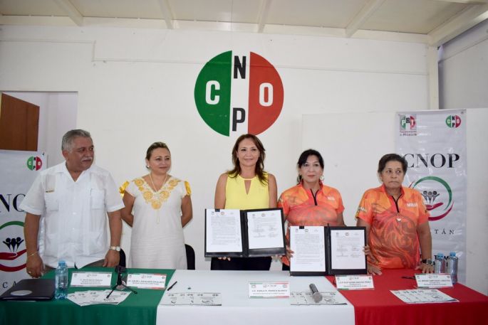 Firma convenio de afiliación y colaboración la CNOP y la Asociación de Boliche de Yucatán