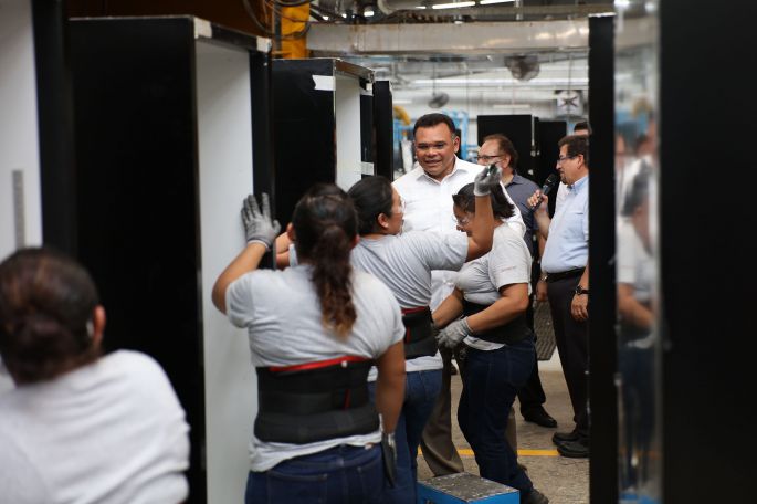 Respaldo a industriales yucatecos