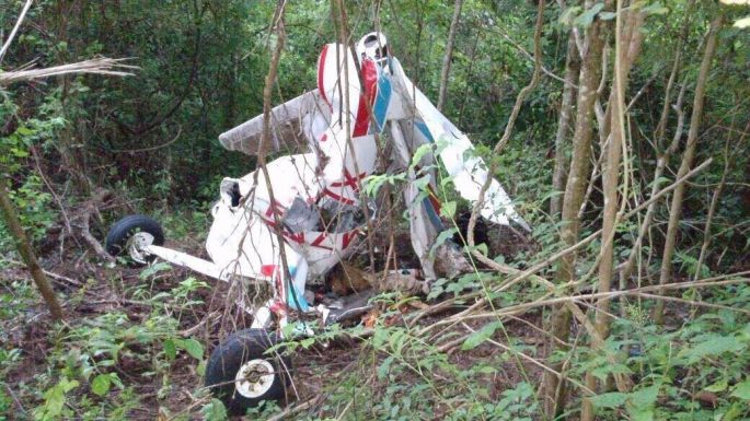 Localizan avioneta desaparecida y sus tripulantes muertos