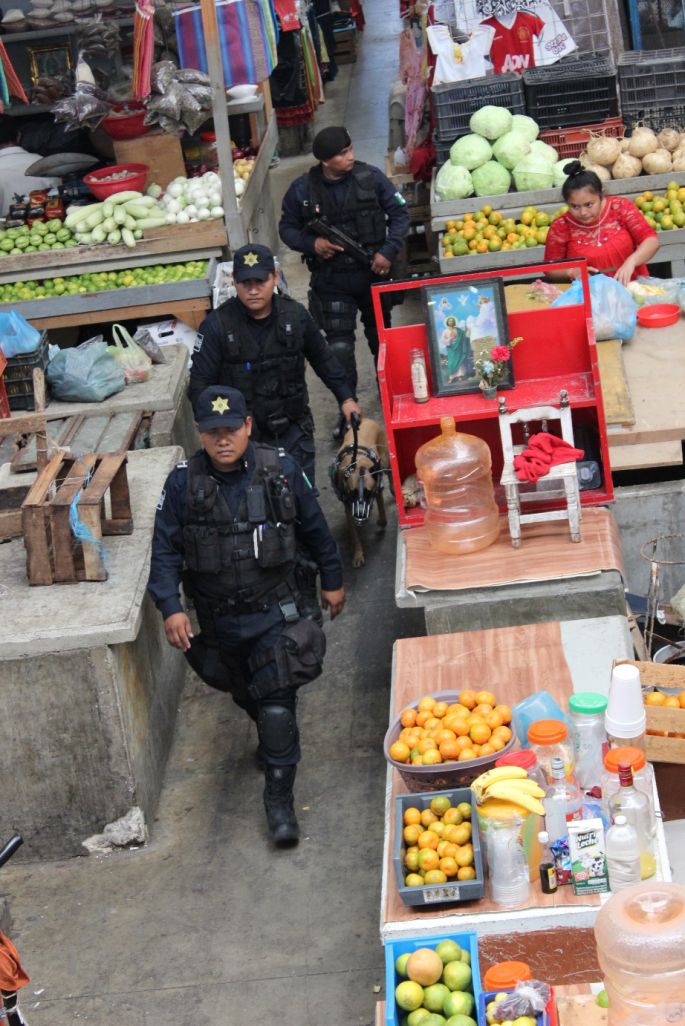 Operativo especial de la Policía Municipal de Mérida con motivo del "Buen fin"