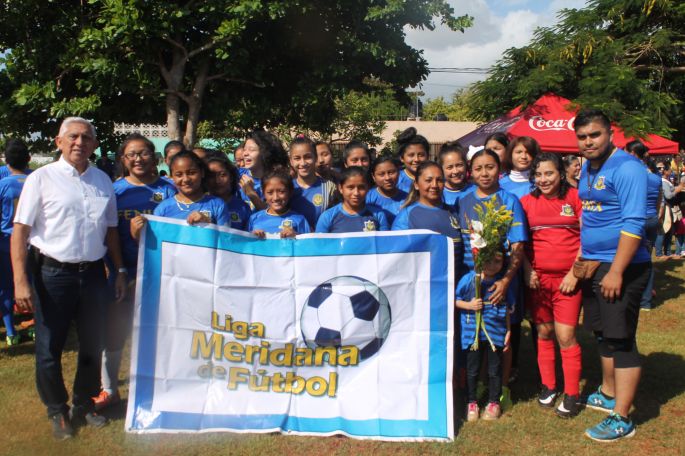 Inauguran la Liga Meridana de Fútbol