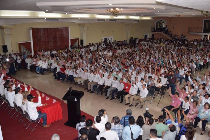 Celebra el PRI su Consejo Político Estatal y aprueban sus métodos de elección de candidatos 