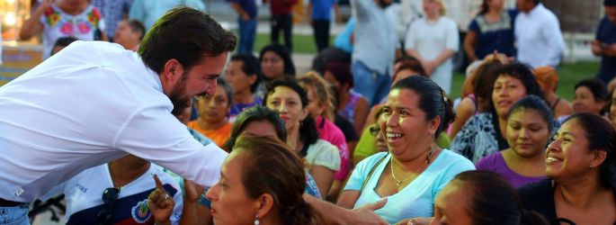 Vecinos del poniente de Mérida agradecen a Pablo Gamboa el impulso al primer Parque Lineal Metropolitano