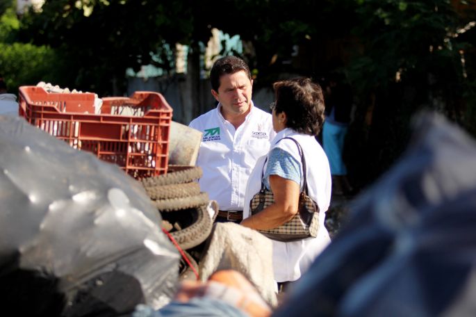 El sur participa activamente en Recicla por tu Bienestar