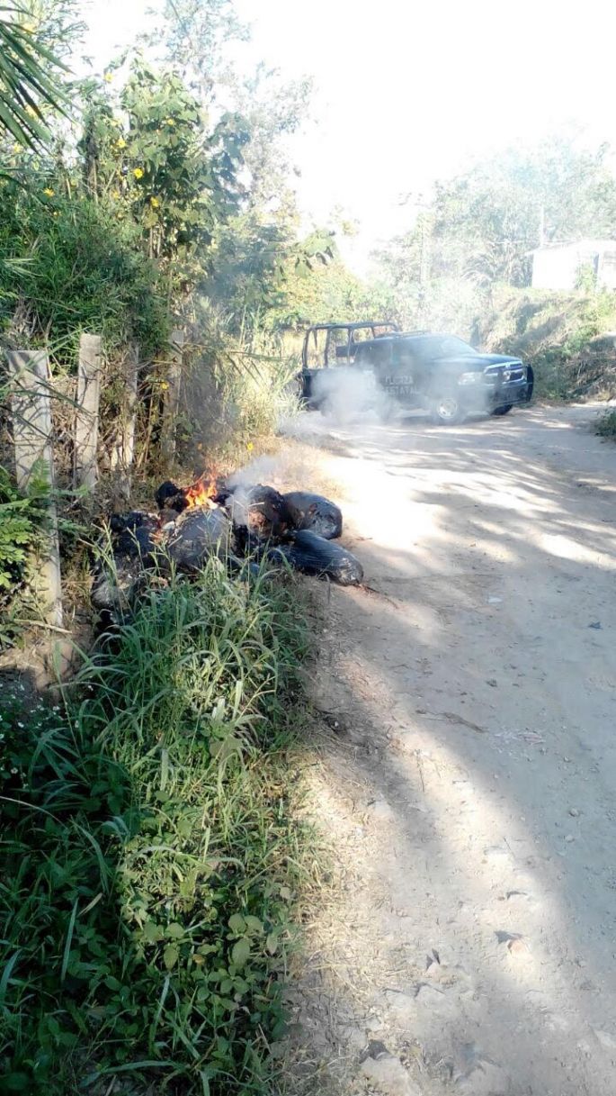 Calcinados y desmembrados en Guerrero