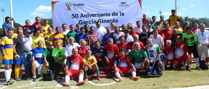 El Club García Ginerés cumple 50 años y lo celebra en el Estadio Salvador Alvarado