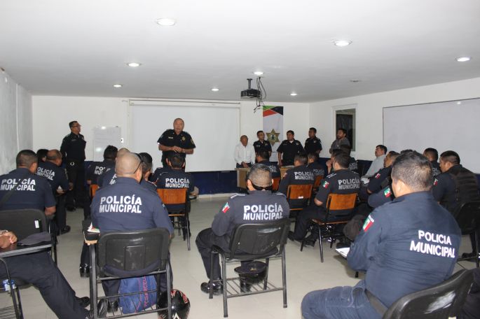 La Policía Municipal de Mérida se capacita en el nuevo formato de Informe Policial Homologado (IPH) 