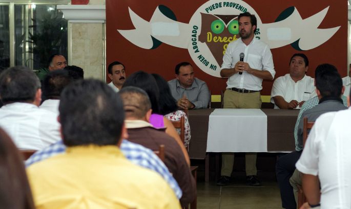Profesionales del derecho destacan trabajo de legislación de Pablo Gamboa