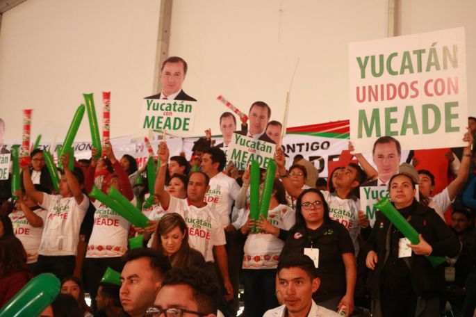 El PRI de Yucatán se compromete con el proyecto de José Antonio Meade Kuribreña