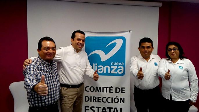 Renuncia David Barrera al PRD y se suma al PANAL