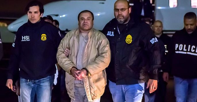 Juez de Nueva York aplaza audiencia con "El Chapo" Guzmán al 15/2
