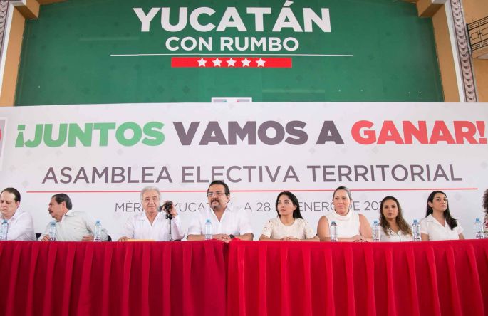 Aprueba el PRI a los delegados que elegirán a sus candidatos