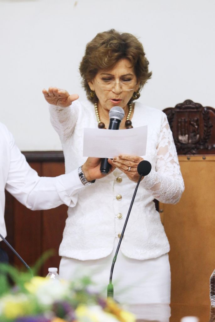 Asume María Fritz Sierra el cargo como alcaldesa interina de Mérida