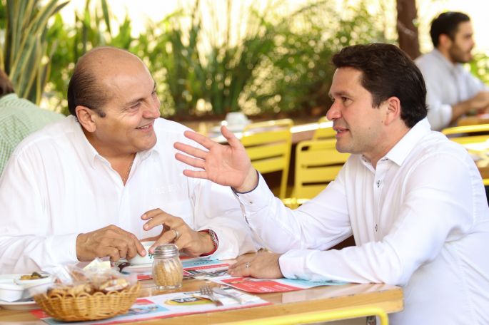 “El PRI está más fuerte que nunca”, encuentro entre Mauricio Sahuí y Carlos Berlín