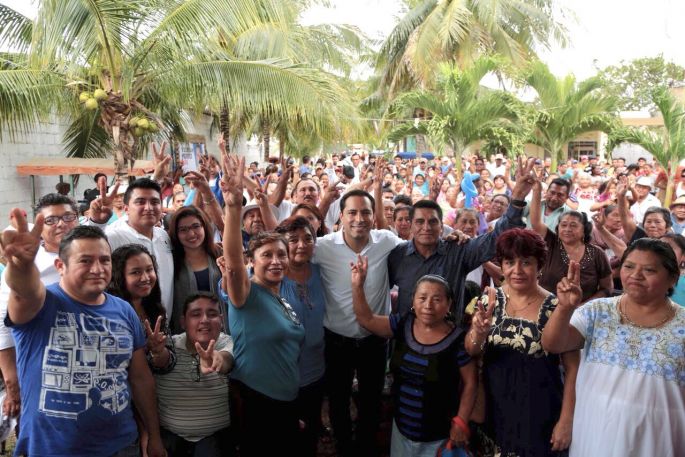 Inicia la semana Mauricio Vila Dosal con un recorrido por Seyé, Huhí, Cuzamá, Acanceh y Tecoh