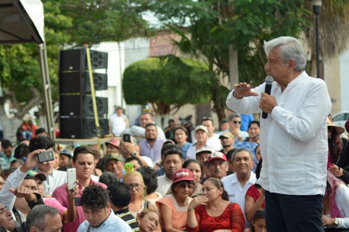 López Obrador arranca el año en Yucatán y asegura que será presidente