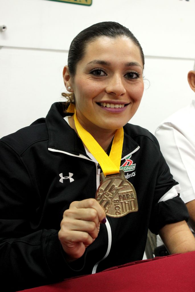 La taoína Jessica García Quijano vuleve a brillar en torneo de Para Tae Kwon Do