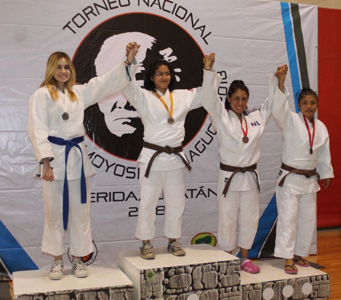 Miroslava Cauich encabeza la selección de Yucatán para el Nacional Juvenil de judo