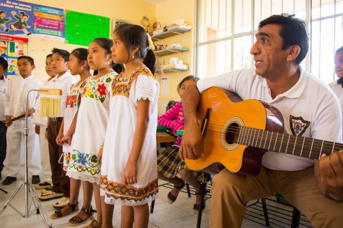 Con música se fortalece la lengua maya