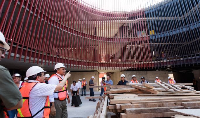El Palacio de la Música entra a su última fase de construcción