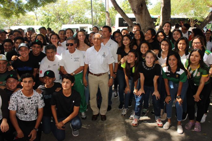 Deportistas yucatecos rumbo al regional en Campeche