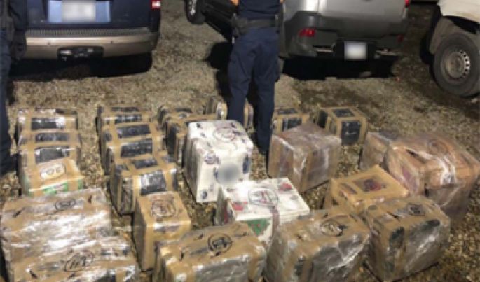 La Policía Federal asegura más de 300 kilos de diferentes narcóticos en Baja California