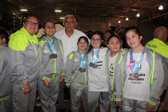 Convocan a cuatro yucatecos al Mundial de Olimpiadas Especiales en Dubai