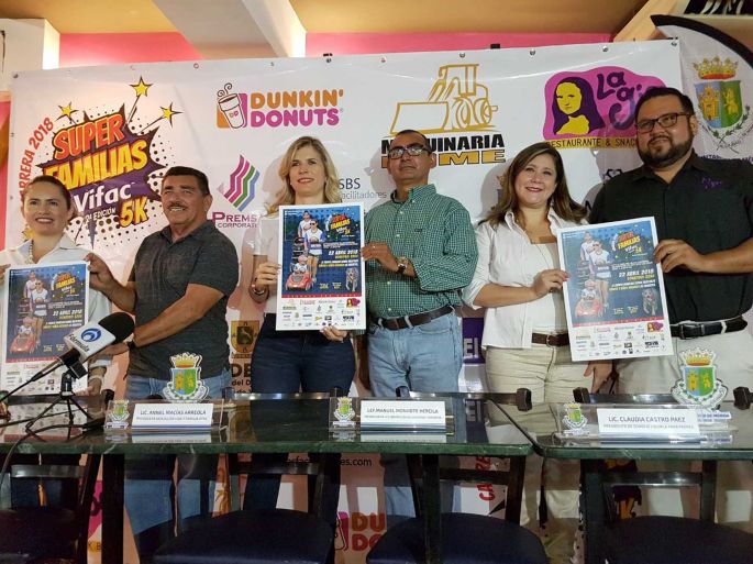 Este 22 de abril, la “II edición de la carrera súper familias Vifac 5km”