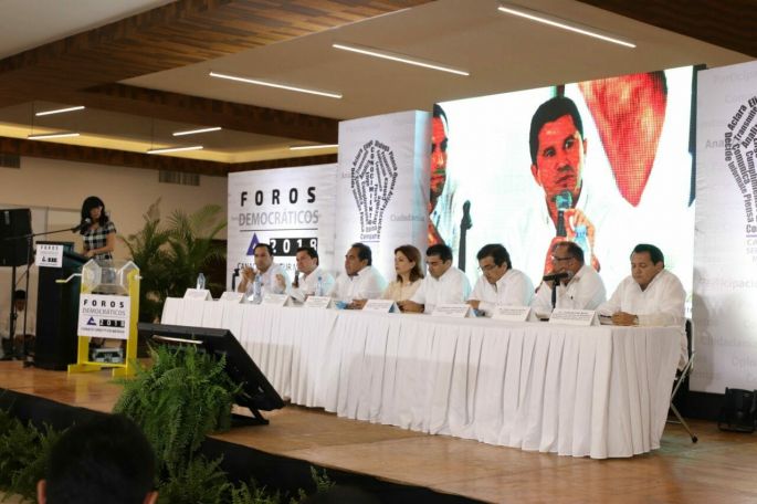 Huacho, Sahuí, Vila y Zavala comprometen un decálogo de condiciones de Canaco