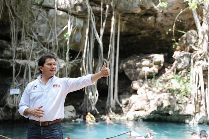 Presente Sahuí su "Plan de Medio Ambiente y Calidad de Vida" para un Yucatán Verde