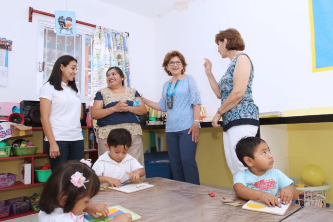 Los Cendis del Ayuntamiento de Mérida, espacios seguros para el cuidado de los niños