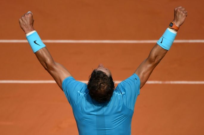 Nadal derrota a Del Potro y disputará ante Thiem su undécima final de Roland Garros