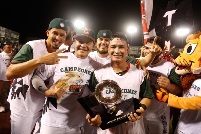 Los Leones, campeones de la Zona Sur y van a la Serie del Rey
