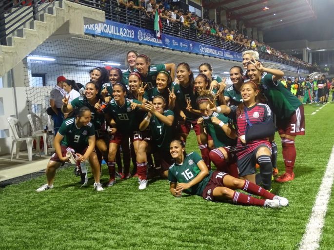 TRI femenil revalida título centroamericano en Barranquilla 2018