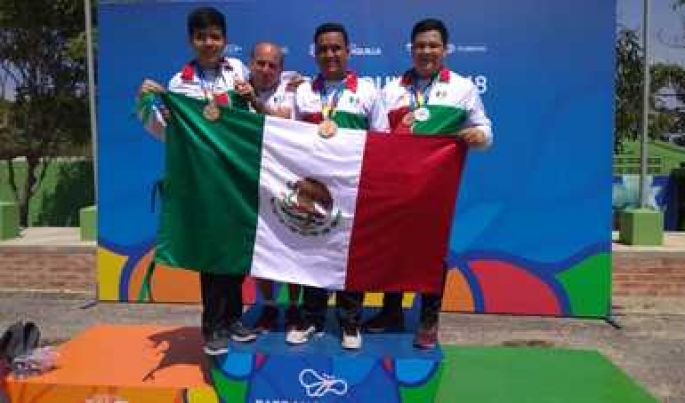 Gana México medalla de oro y plata en rifle 3 posiciones individual